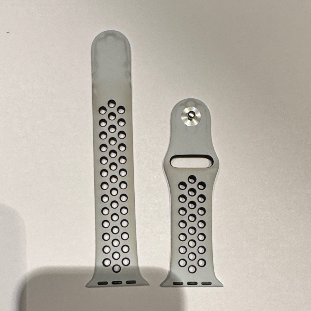 Gray Nike Sports Band for Apple Watch